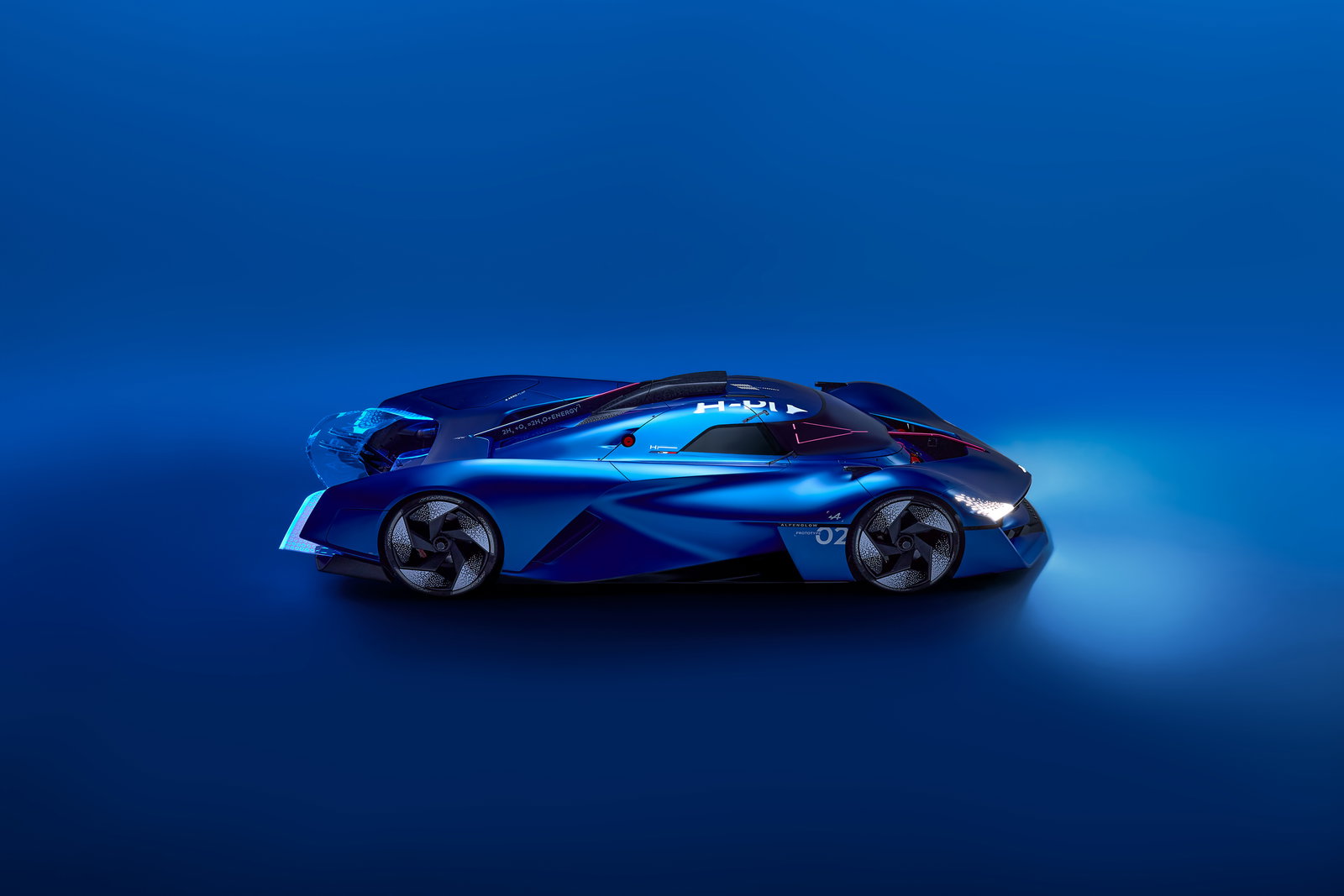 Alpine Alpenglow concept - side